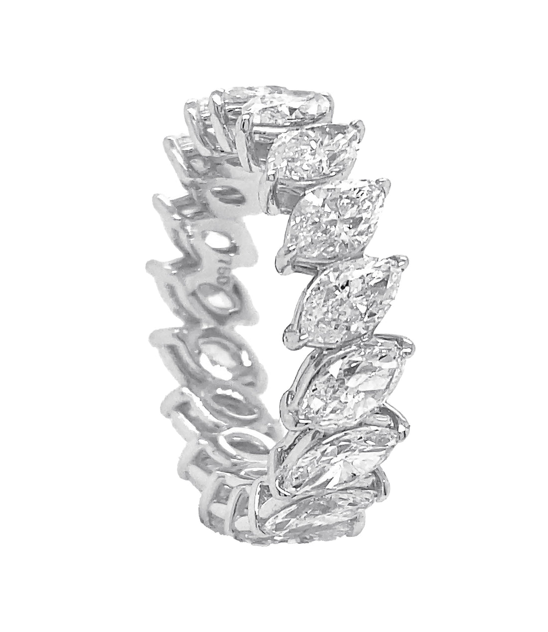 18kt White Gold Diamond Eternity Band