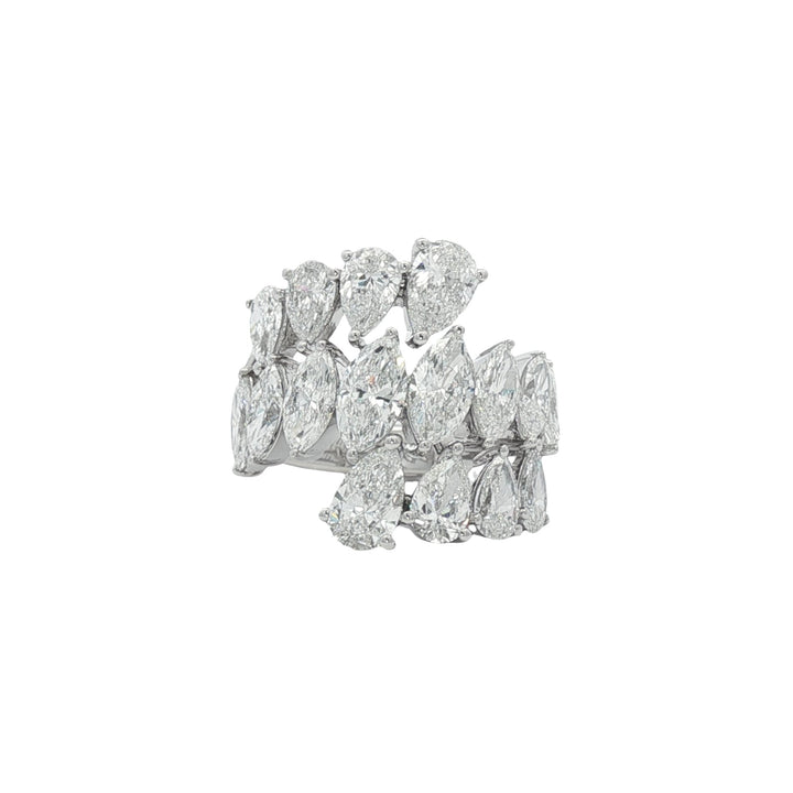 18kt White Gold Lab Diamond Ring