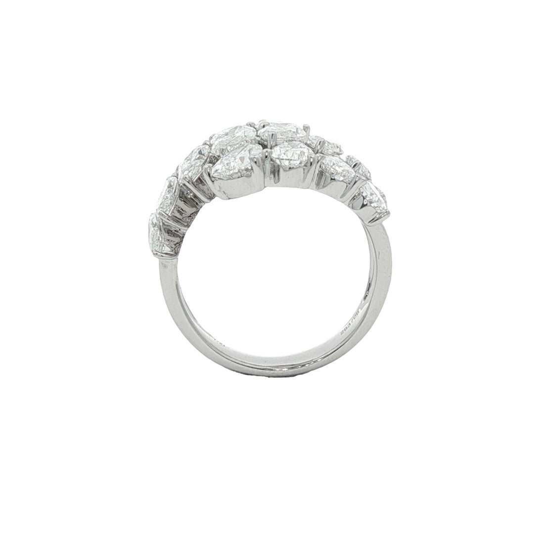 18kt White Gold Lab Diamond Ring