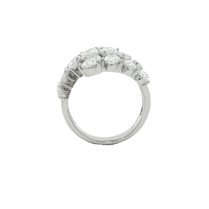 18kt White Gold Lab Diamond Ring