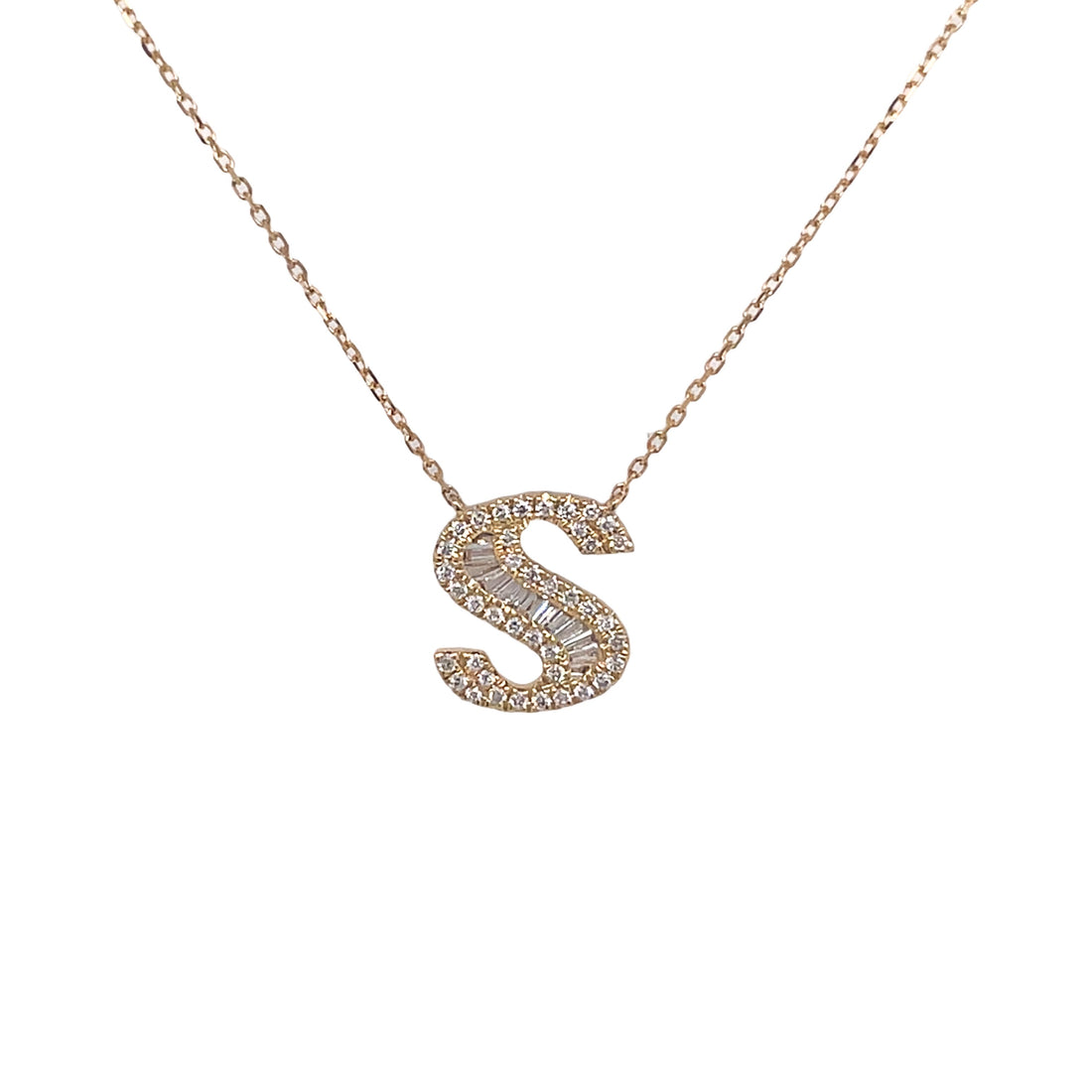 18kt Yellow Gold Diamond Pendant