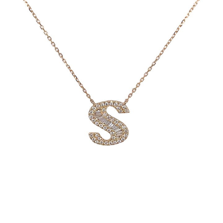 18kt Yellow Gold Diamond Pendant