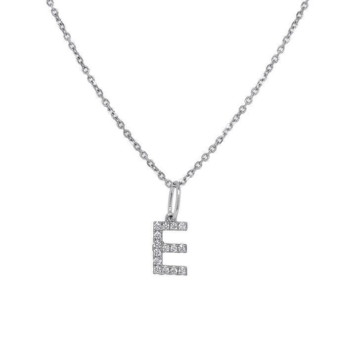 18kt White Gold Diamond Pendant