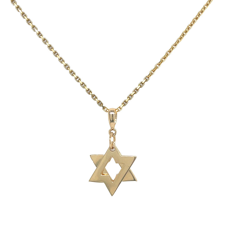 14kt Yellow Gold Star Pendant