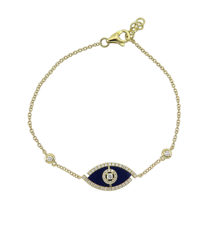 18kt Yellow Gold Diamond Bracelet