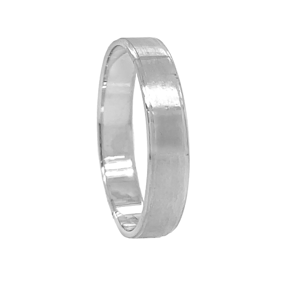 14kt White Gold Wedding Band