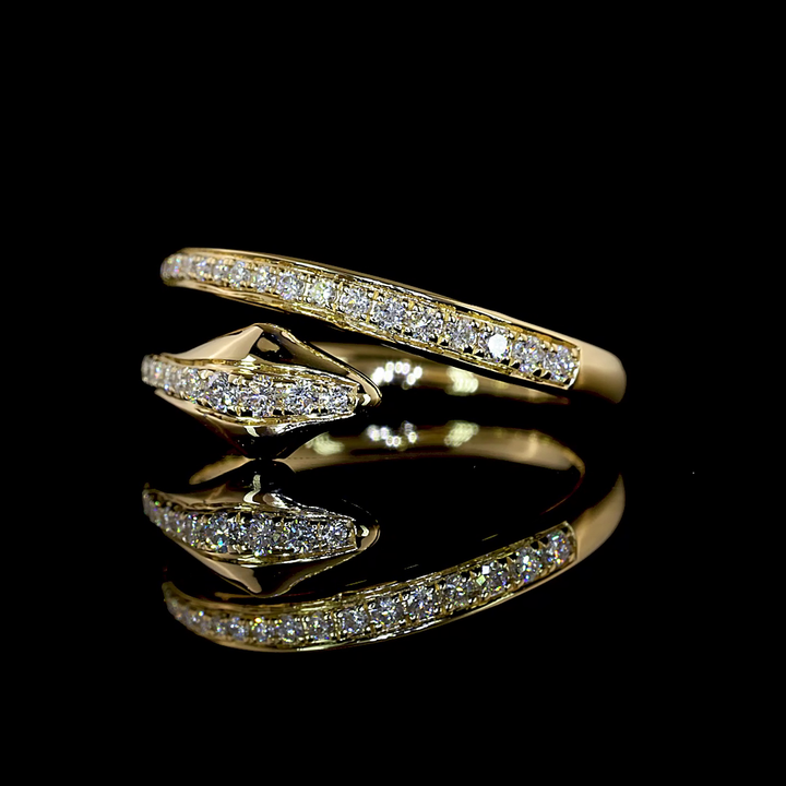 14kt Yellow Gold Lab Diamond Band