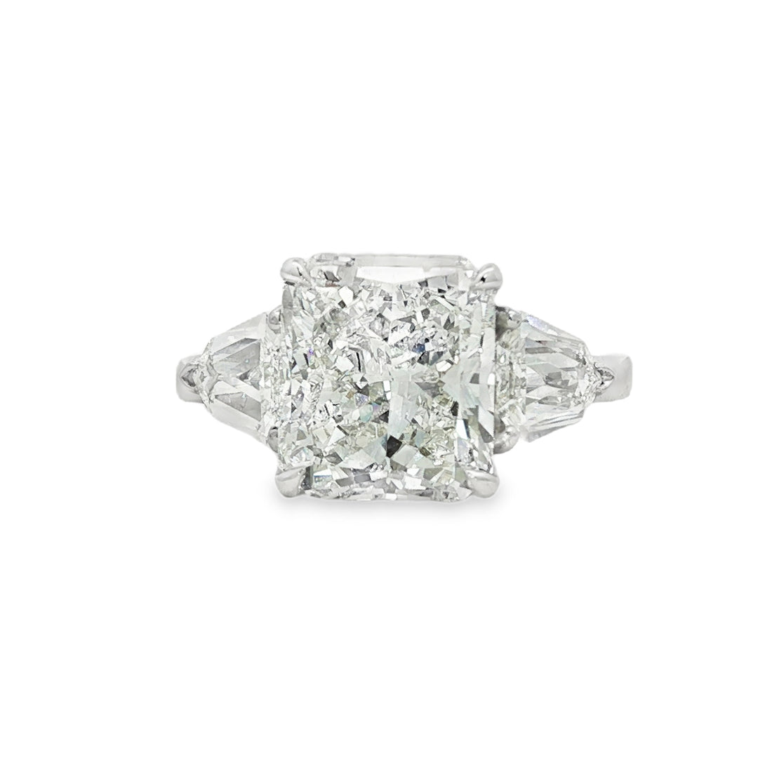 Platinum GIA Certified Diamond Ring