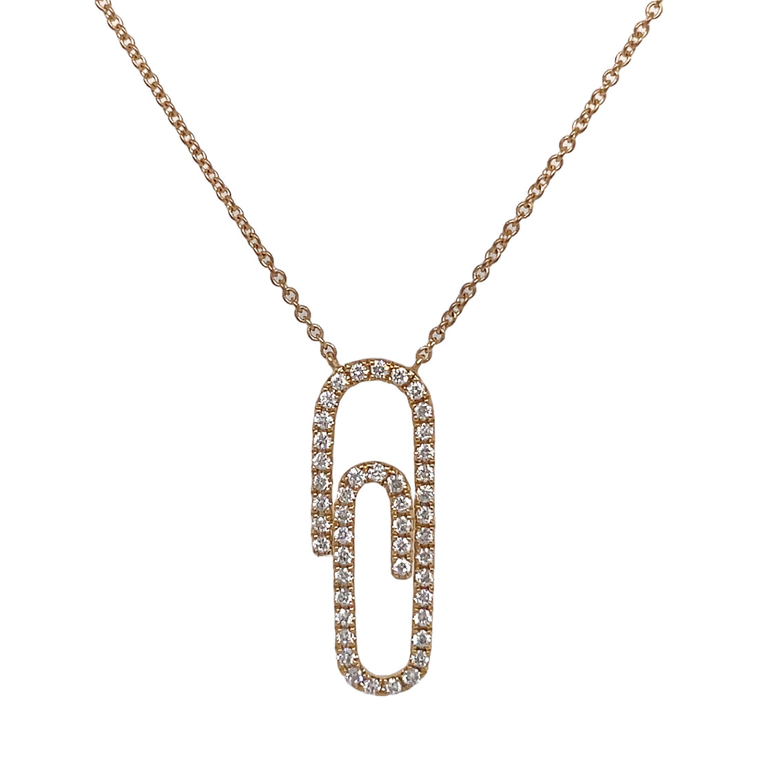 18kt Yellow Gold Diamond Pendant