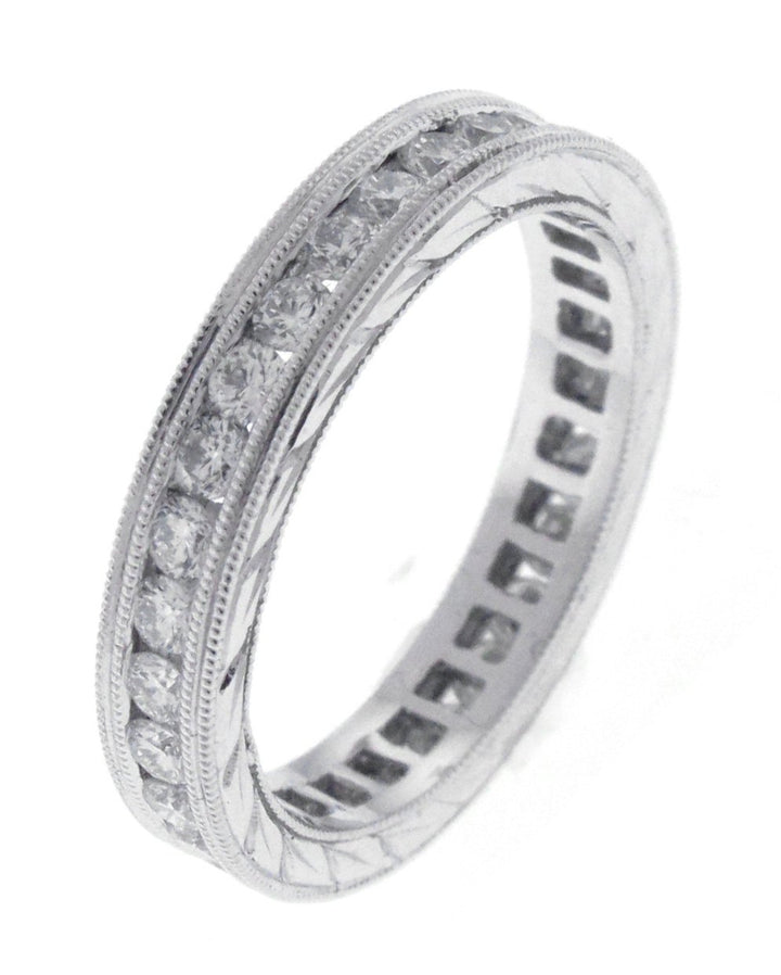 Platinum Diamond Eternity Band