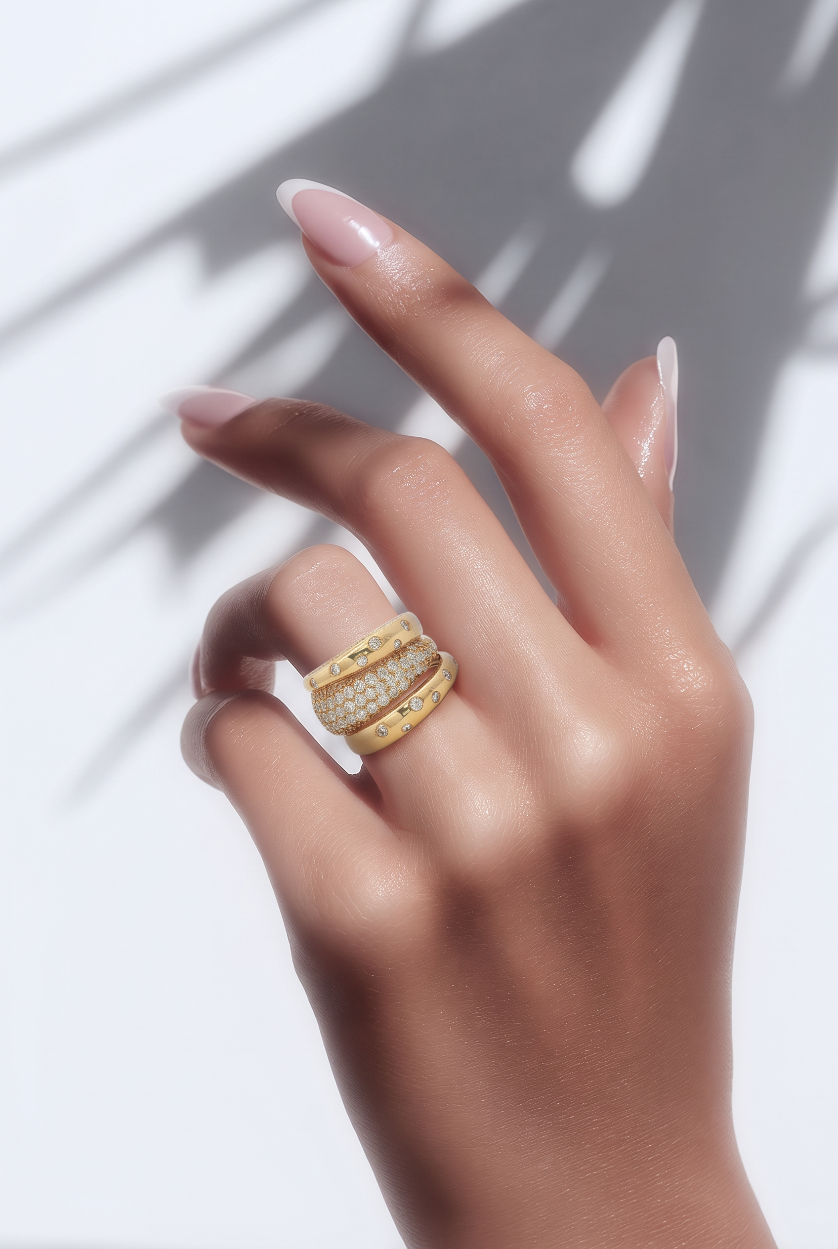 18kt Yellow Gold Diamond Ring