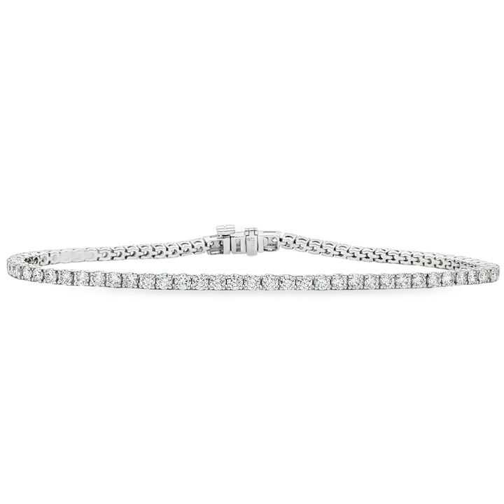 14kt White Gold Diamond Tennis Bracelet
