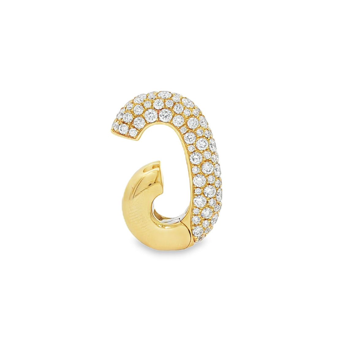 18kt Yellow Gold Diamond Cuff Earring