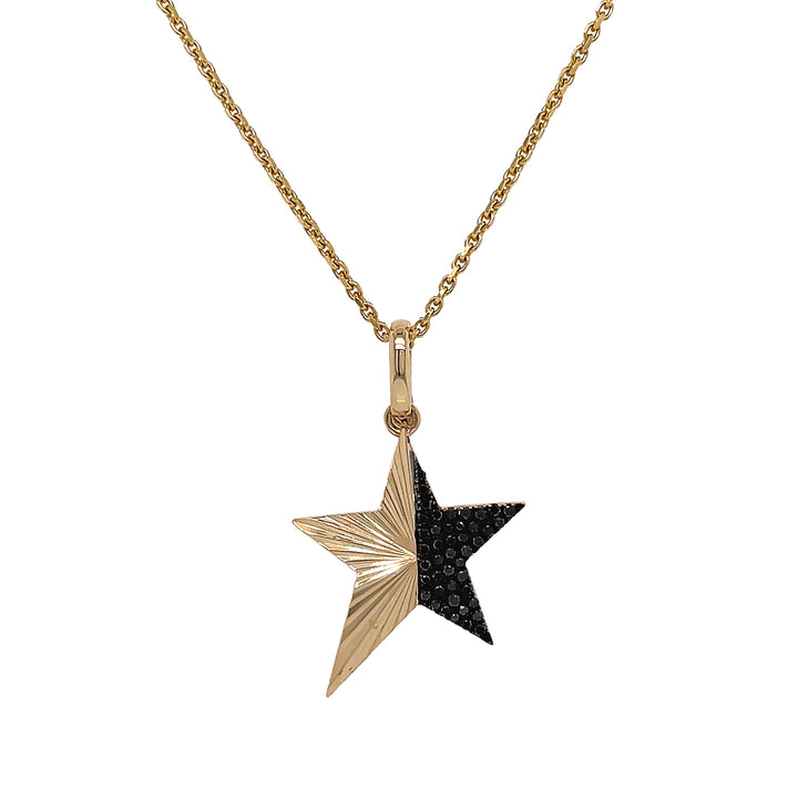 14kt Yellow Gold Diamond Pendant
