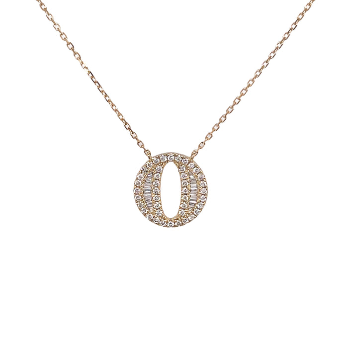 18kt Yellow Gold Diamond Pendant