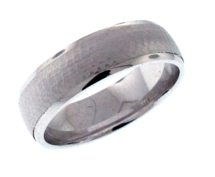 14kt White Gold Wedding Band