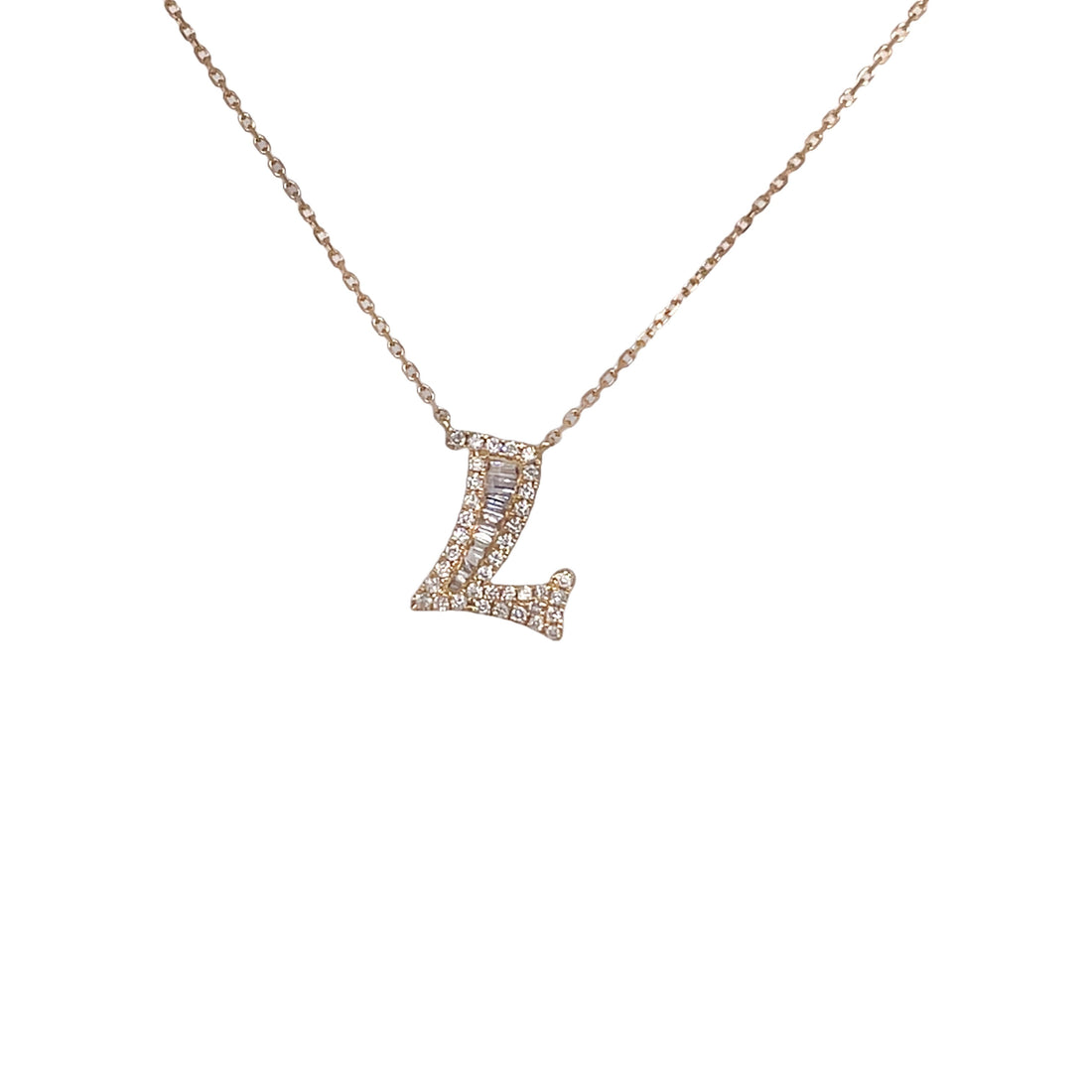 18kt Yellow Gold Diamond Pendant