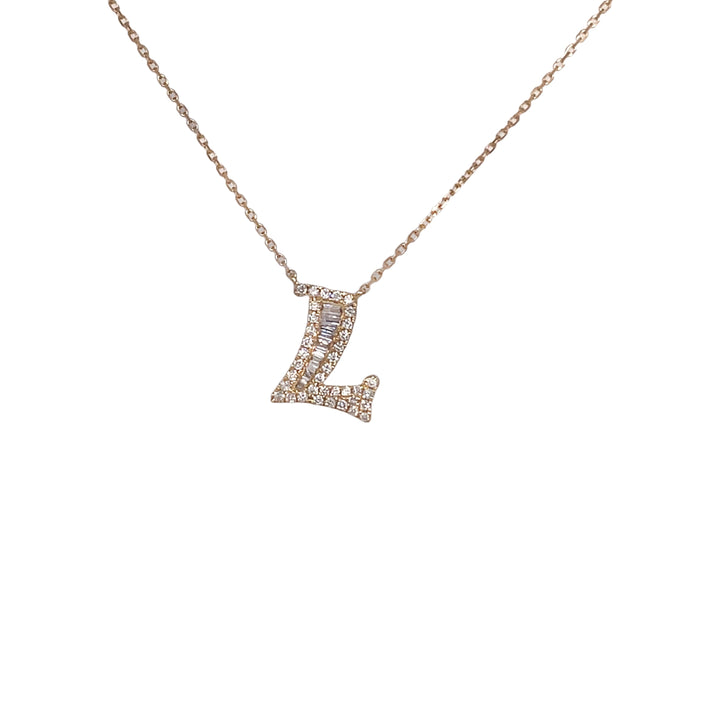 18kt Yellow Gold Diamond Pendant