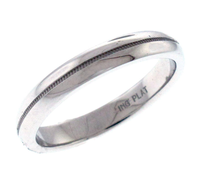Platinum Men's Wedding Band