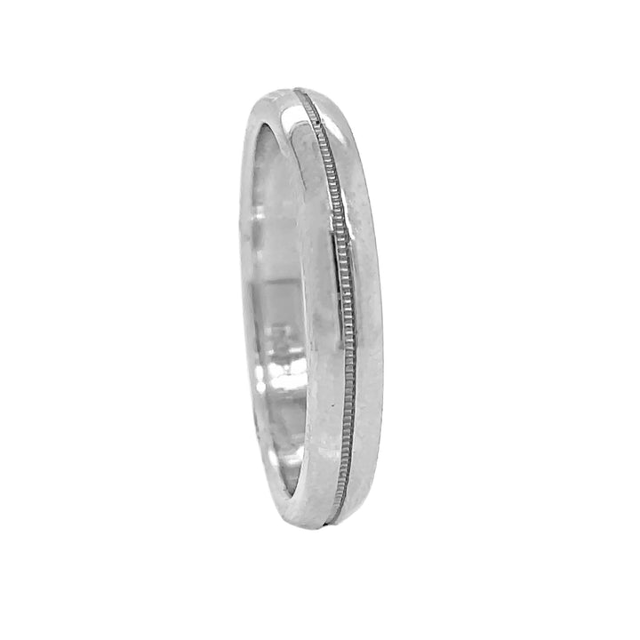Platinum Men's Wedding Band