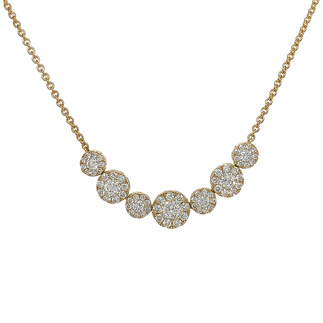 18kt Yellow Gold Diamond Pendant
