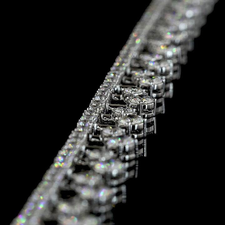 14kt White Gold Lab Diamond Tennis Necklace
