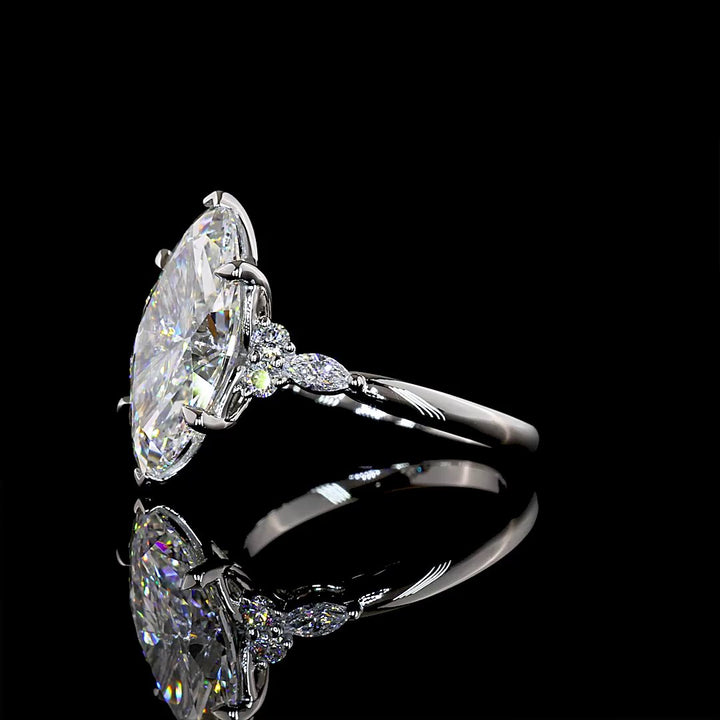 Platinum Lab Diamond Ring