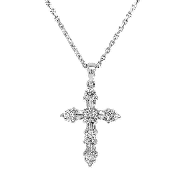 18kt White Gold Diamond Pendant