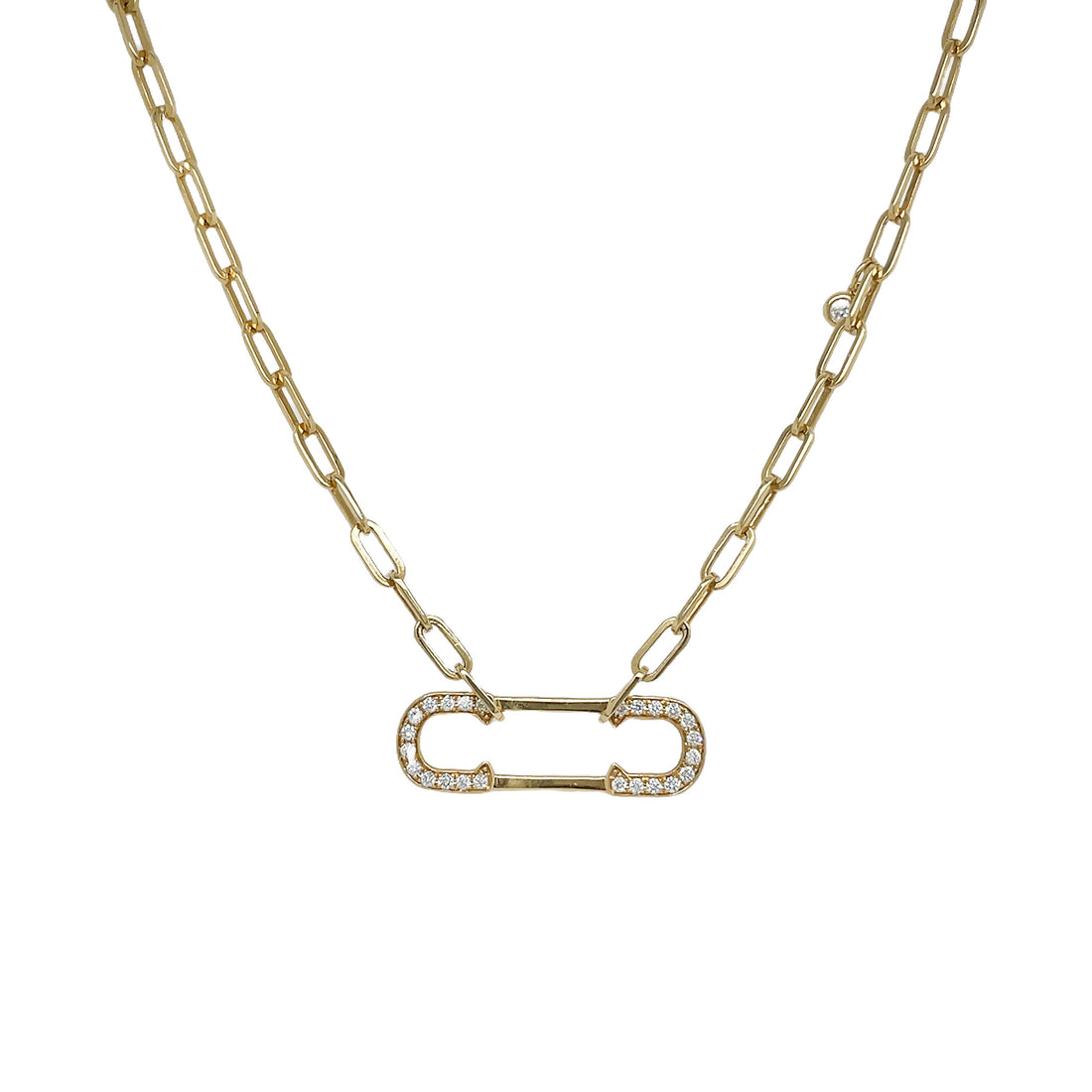 18Kt Yellow Gold Diamond Pendant