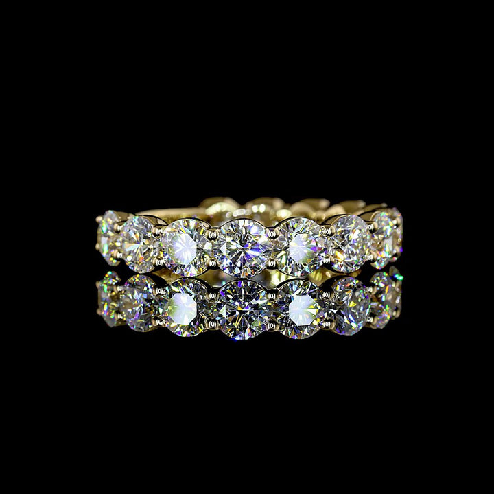 14kt Yellow Gold Lab Diamond Eternity Band